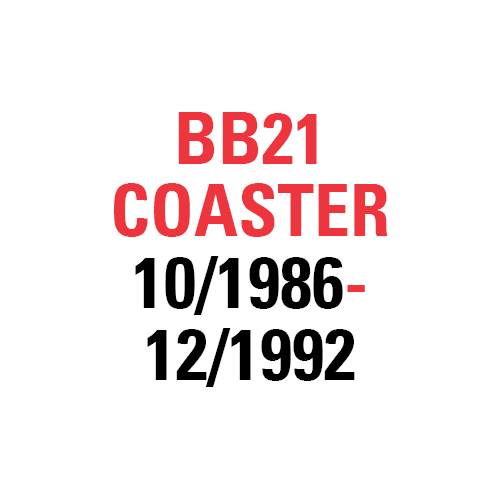 BB21 10/1986-12/1992 COASTER